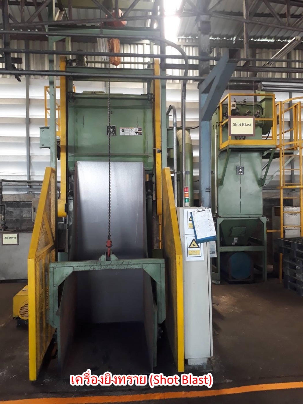 TOCHU TC-500RAJ shot blasting machine